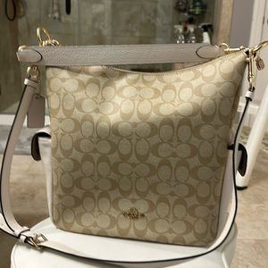 Coach bag with strap